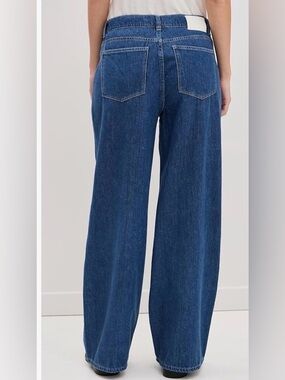 DL1961 NWT $289 Isabel Wide Leg Mid Rise 32' Jeans